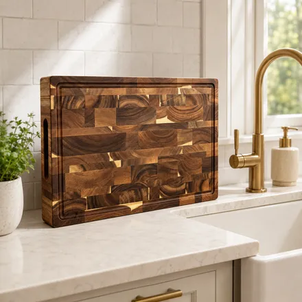 Walnut cutting board – dimensions